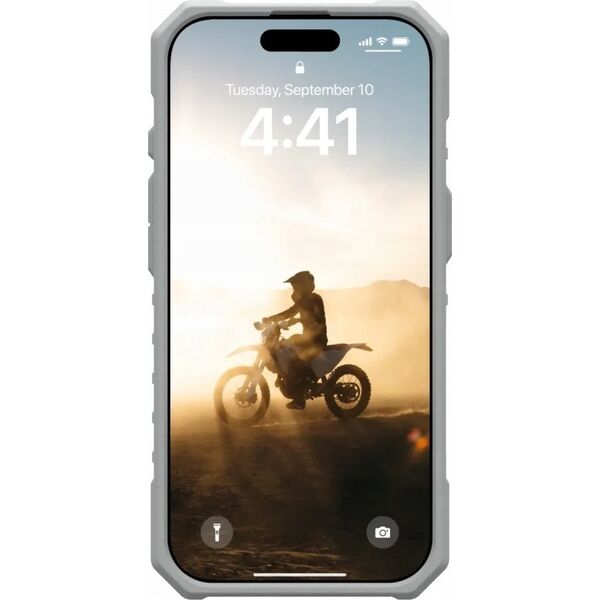 UAG UAG Pathfinder Clear Magsafe - obudowa ochronna do iPhone 16 Pro kompatybilna z MagSafe (active neon)
