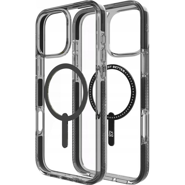 Zagg International ZAGG Santa Cruz Snap - obudowa ochronna do iPhone 16 Pro Max kompatybilna z MagSafe (black)