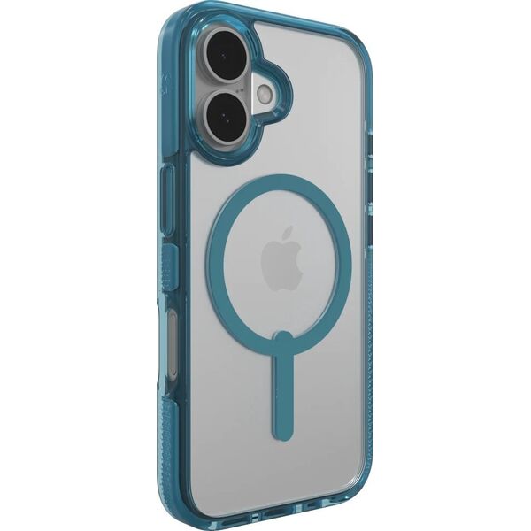 Zagg International ZAGG Santa Cruz Snap - obudowa ochronna do iPhone 16 kompatybilna z MagSafe (retro blue)