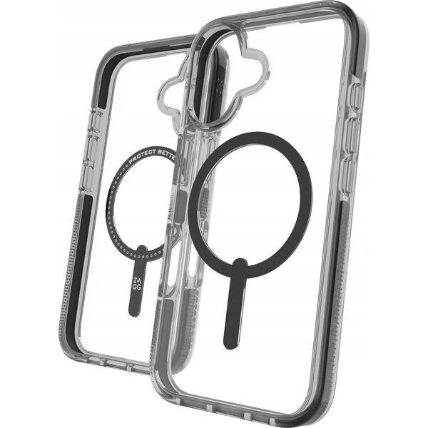 Zagg International ZAGG Santa Cruz Snap - obudowa ochronna do iPhone 16 Plus kompatybilna z MagSafe (black)