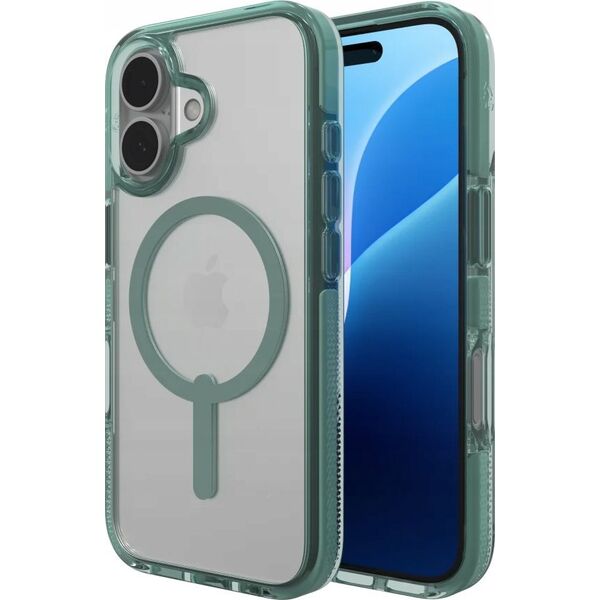 Zagg International ZAGG Santa Cruz Snap - obudowa ochronna do iPhone 16 Plus kompatybilna z MagSafe (green)