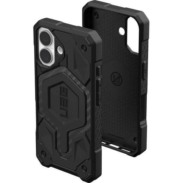 UAG UAG Monarch - obudowa ochronna do iPhone 16 (carbon fiber)