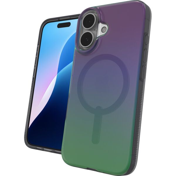 Zagg International ZAGG Milan Snap - obudowa ochronna do iPhone 16 kompatybilna z MagSafe (raven feather)