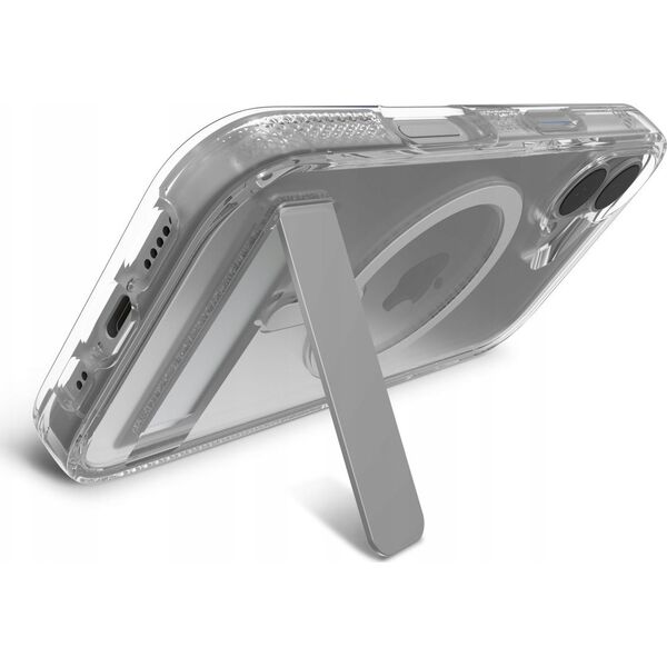 Zagg International ZAGG Crystal Palace Snap Kickstand - obudowa ochronna z podstawką do iPhone 16 Plus kompatybilna z MagSafe (clear)