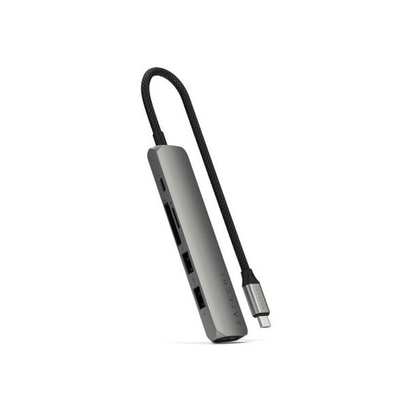 Satechi ST-P6SM huby i koncentratory USB Type-C 10000 Mbit/s Szary