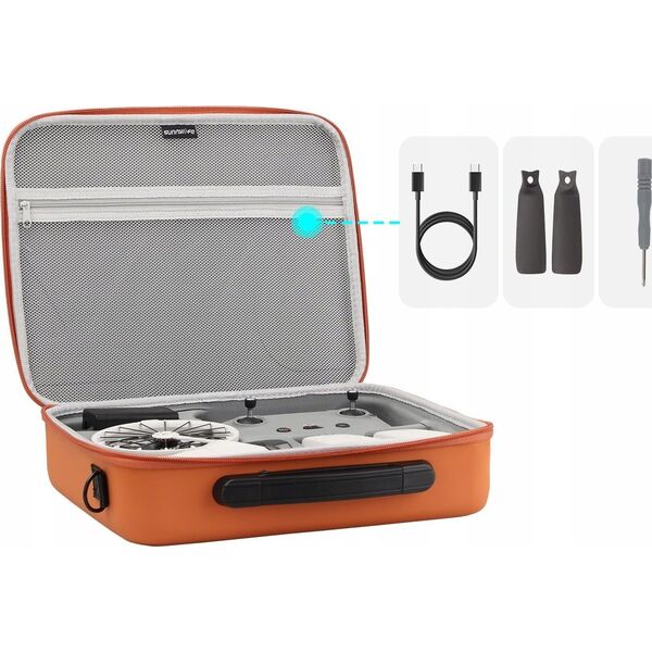 Futerał XL HARD Case Osłona Etui Pokrowiec Walizka na Pilot i Dron DJI FLIP / FP-B958-D / Czarny