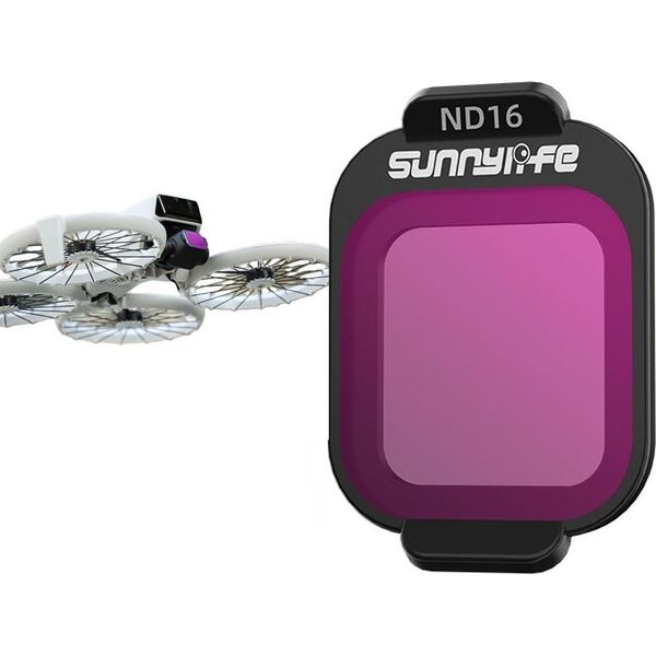Filtr Pełny Szary ND16 NDx16 do Drona Dron DJI FLIP Etui na Filtr SunnyLife / FI962-16