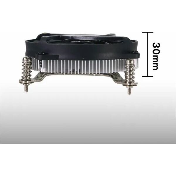 Ψύξη CPU Titan Titan DC-HA11TZ/RPW CPU Cooler για Intel Socket LGA1700, Σχεδιασμός Χαμηλού Προφίλ (65W)