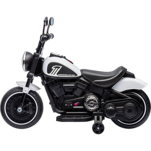 Triton Motorek dla dziecka do 4 latek Chopper FASTER Biały