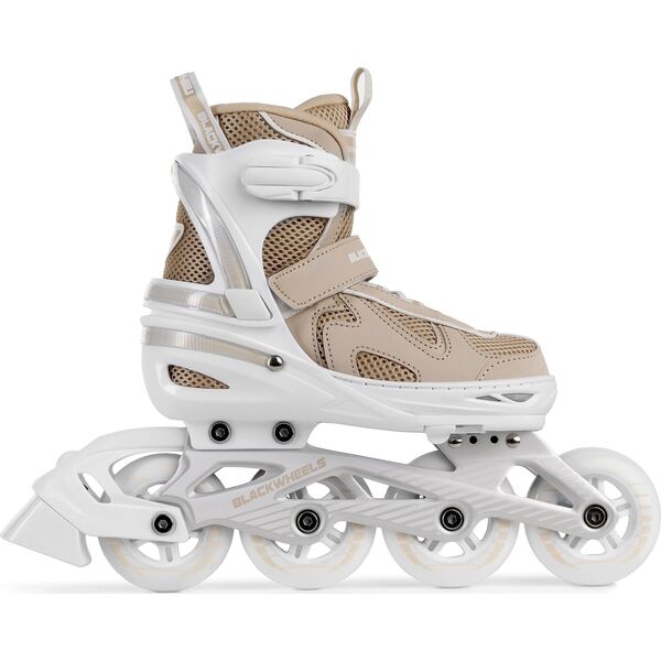 Rolki Blackwheels Flex Pro rekreacyjne regulowane beżowe r. M