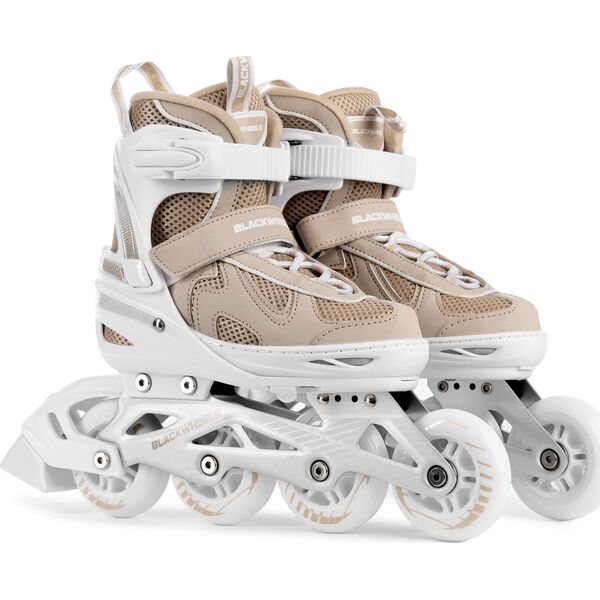 Rolki Blackwheels Flex Pro rekreacyjne regulowane beżowe r. M