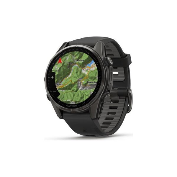 Ρολόι Garmin Garmin Fenix 8 43 mm AMOLED Sapphire Carbon Grey DLC Titanium [010-02903-21]