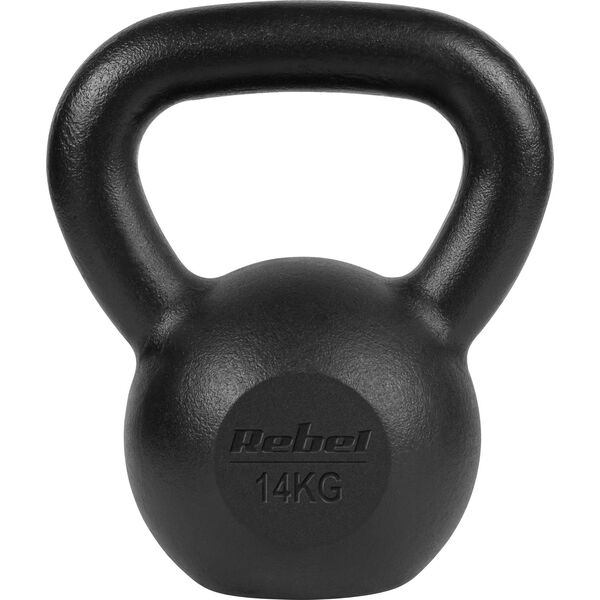 Kettlebell Rebel RBA-2323-14 żeliwny 14 kg