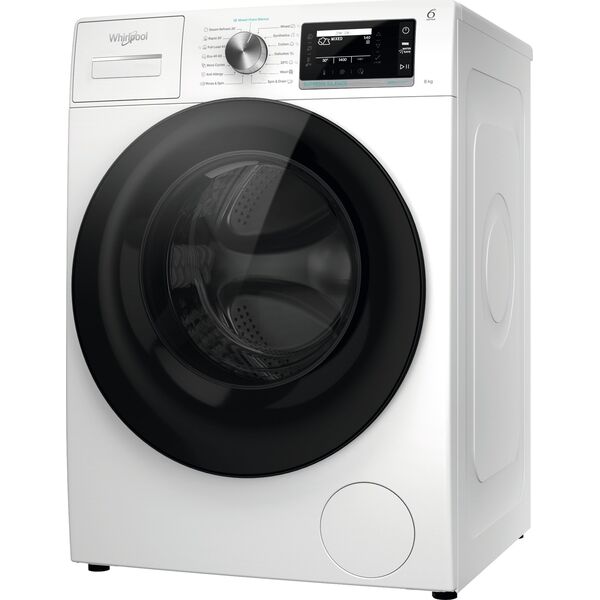 Whirlpool Washing machine | W7X 89 SILENCE EE | Energy efficiency class A | Front loading | Washing capacity 8 kg | 1400 RPM | Depth 61 cm | Width 60 cm | Display | LCD | White