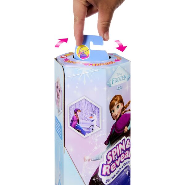 Disney Frozen Spin &amp| Reveal Anna's Surprise Set