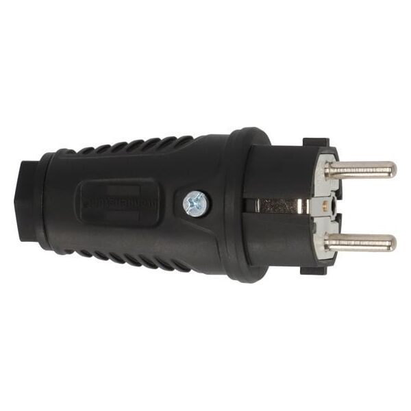 Brennenstuhl 1082040020 elektryczny wtyk zasilający Type E/F Czarny