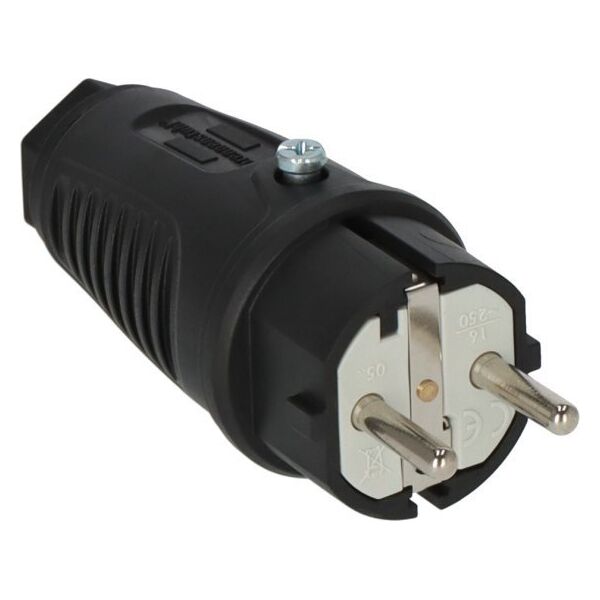 Brennenstuhl 1082040020 elektryczny wtyk zasilający Type E/F Czarny