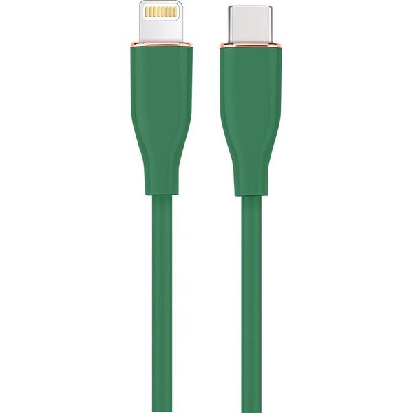 Kabel USB C(M) do USB C(M) 1.5M zielony