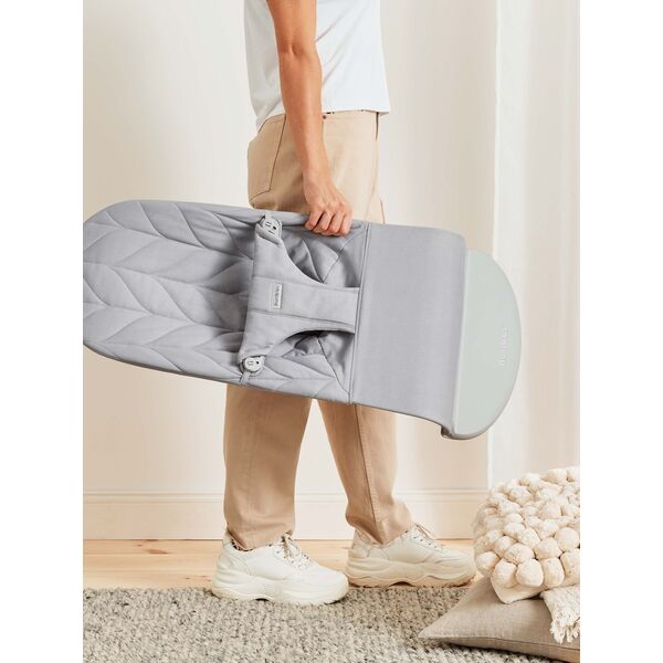 BABYBJORN bouncer BLISS Wowen, light grey, 006224