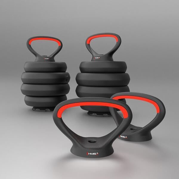 HMS SGN140 (2 CZĘŚCI) PRO SET 6W1 ZESTAW CIĘŻARÓW 40KG HMS