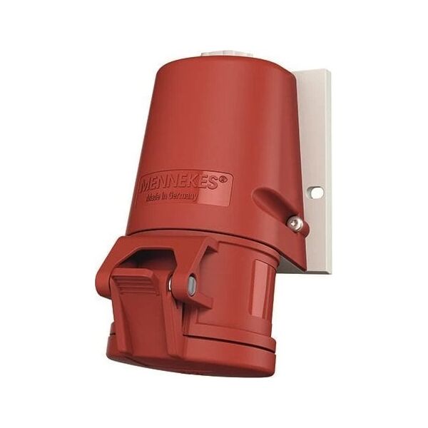 Πρίζα Mennekes Hensel 27006 επιτοίχια 1-μέρος, 32A 4p 6h 400V, IP44, βιδωτές συνδέσεις
