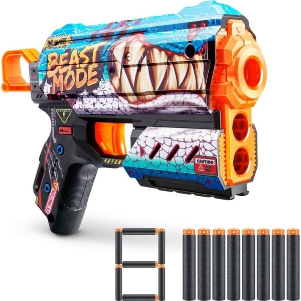 Zuru Wyrzutnia SKINS FLUX (8 Strzałek) Beast Out