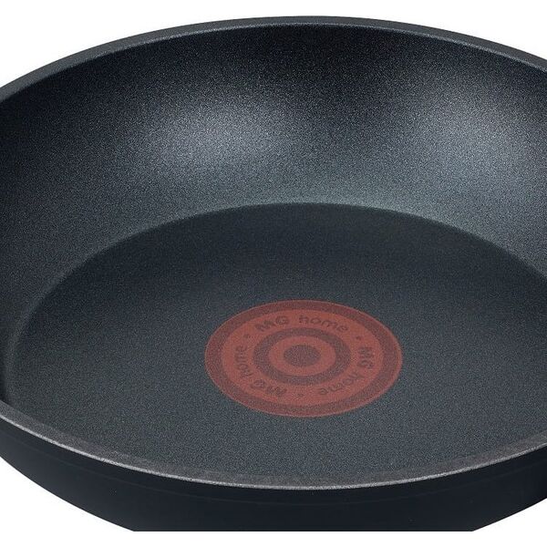 Zestaw 3 patelnie z czujnikiem temperatury 20/24/28 cm Thermo Sensor MG Home na indukcję