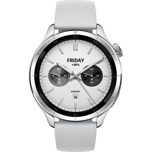 Xiaomi Watch S4 | Smart watch | GPS (satellite) | AMOLED | 1.43" | Waterproof | Silver