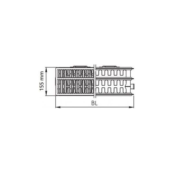 Kermi Grzejnik Therm X2 Profil-K 33 900 x 1200mm (FK0330912)