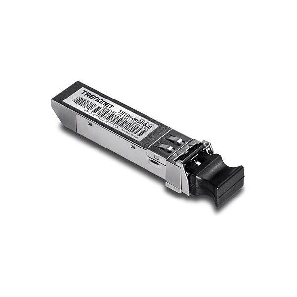 Moduł SFP TRENDnet TRENDnet Switch Zubehör Mini-GBIC 100Base-FX LC Module 20kM (TE100-MGBS20) - 216610