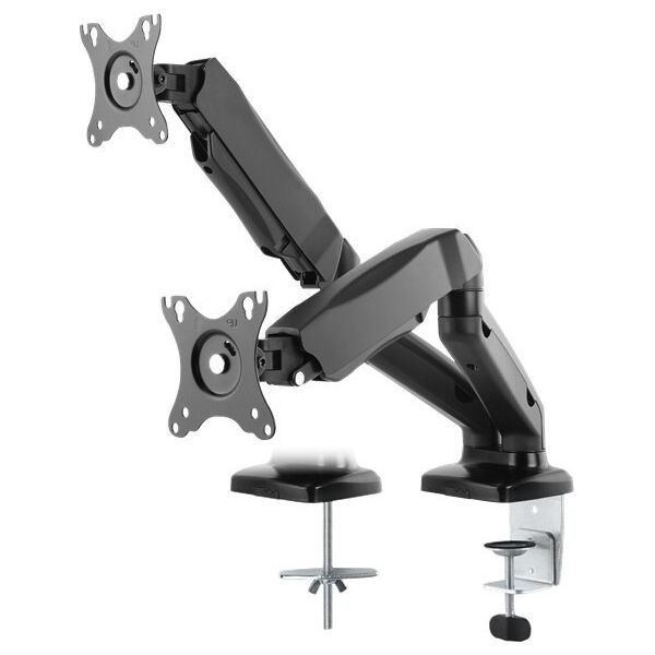 Deltaco Uchwyt biurkowy na 2 monitory 17" - 32" (ARM-1300)