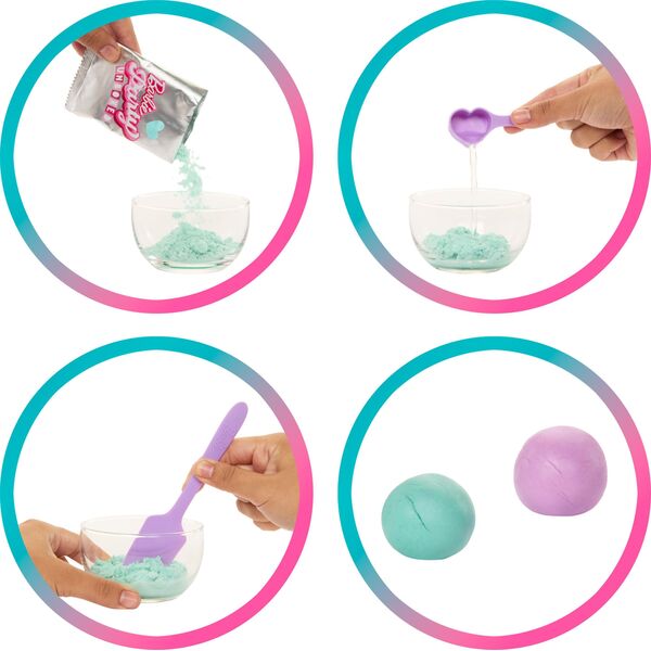 „Barbie Party Unboxed Reveal“ siurprizų rinkinys - tamsiaplaukė lėlė