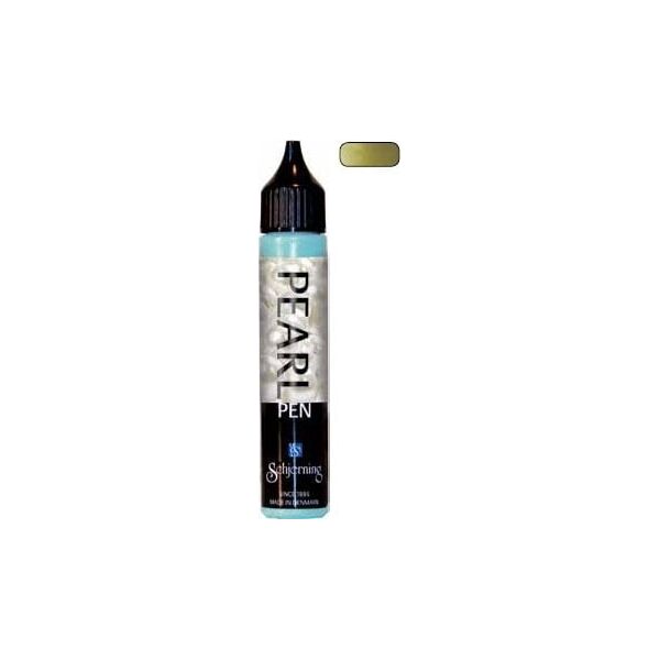 3D TISK Schjerning Pearl Pen, Χακί, υγρό, 3D εφέ, 28 ml, 1 τεμ.