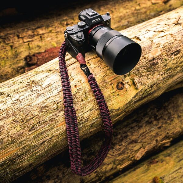 REV C-ROPE Λουράκι κάμερας Traveler από Paracord 125cm Dark Coffee λιανική