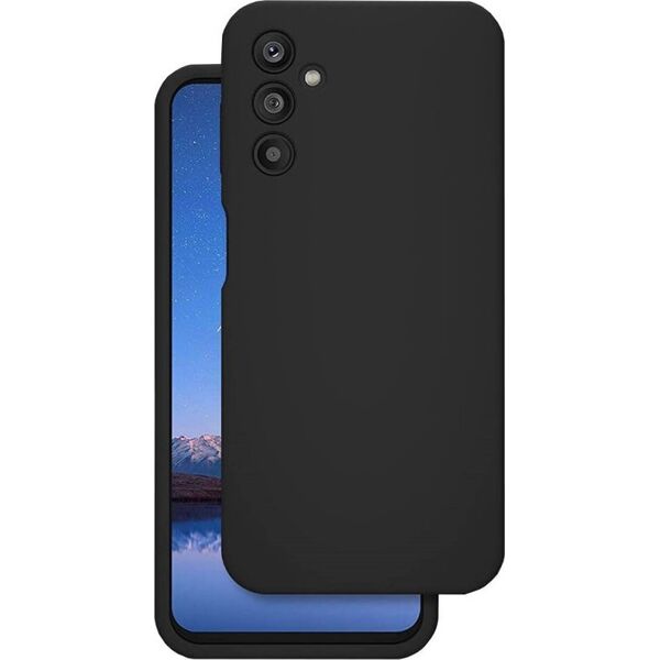 Θήκη Σιλικόνης 4smarts Cupertino για Samsung Galaxy A14 μαύρο
