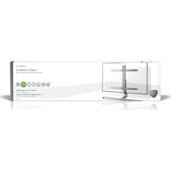 Nedis Nedis TVSM5120GY βάση / βάση για οθόνες 190,5 cm (75") Γραφείο Γκρι