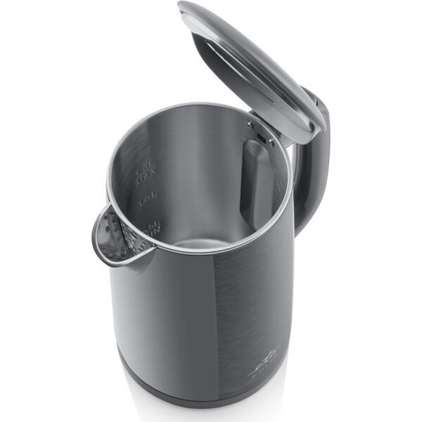 Βραστήρας Eta ETA Kettle | ETA859590020 EDITA | Ηλεκτρικός | 2200 W | 1.5 L | Ανοξείδωτο ατσάλι | Περιστρεφόμενη βάση 360° | Γκρι