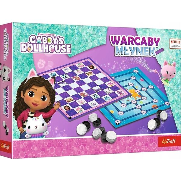 GRA Warcaby i Młynek Gabby_s Dollhouse 02800