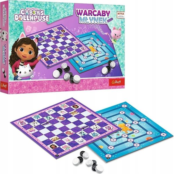 GRA Warcaby i Młynek Gabby_s Dollhouse 02800