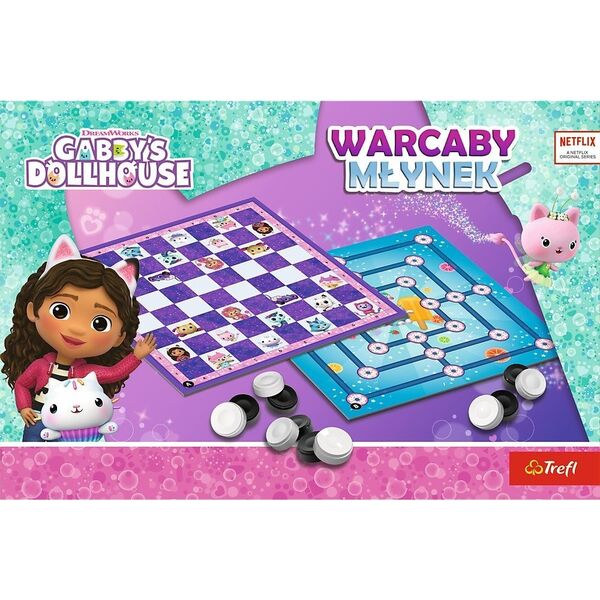 GRA Warcaby i Młynek Gabby_s Dollhouse 02800