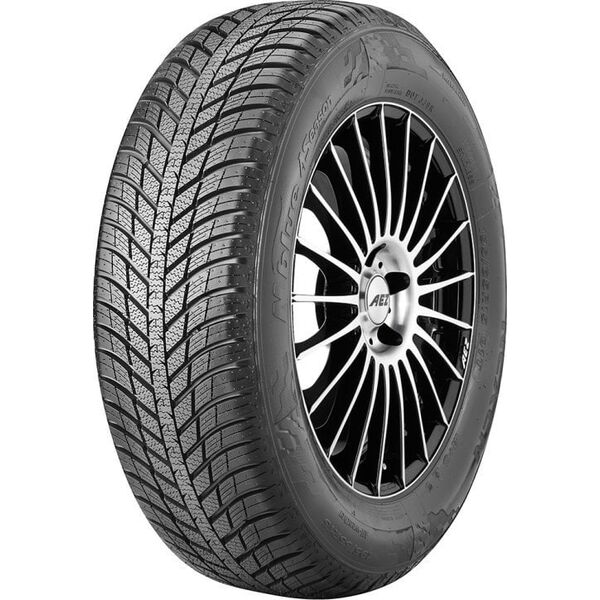 Opona całoroczna 11589NXC N'Blue 4Season NEXEN 4x4/SUV XL 3PMSF M+S etykiety: opory toczenia - D, przyczepność na mokrej nawierzchni - C, hałas zewnętrzny - 72 dB (B)