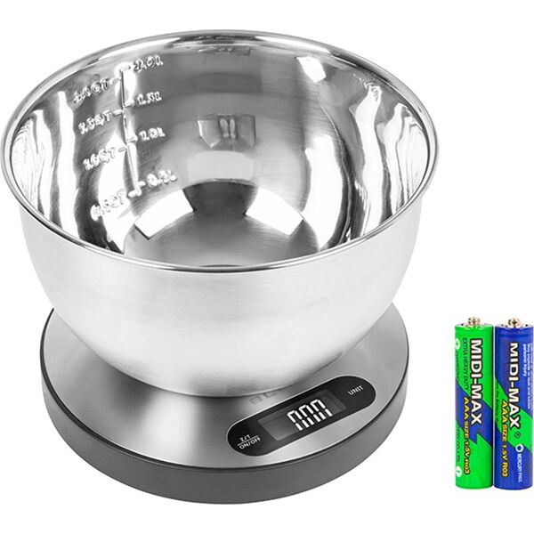 Waga kuchenna Blow 44-095# Waga kuchenna ks205 z miską 2l 5kg