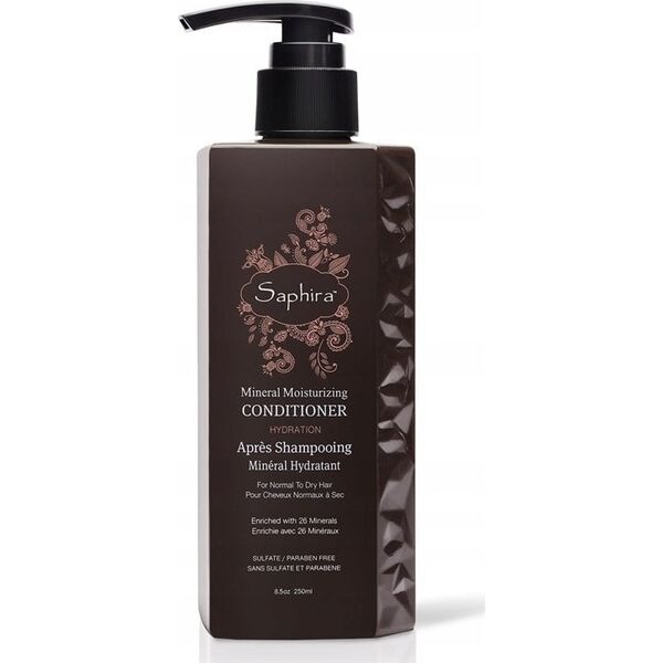 Shemen Armour Saphira Mineral Moisturizing Conditioner Ενυδατικό κοντίσιονερ μαλλιών με μέταλλα της Νεκράς Θάλασσας, 250 ml