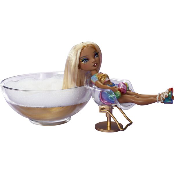 Rainbow High Hair Chalk & Style Doll- Meline (Gold)