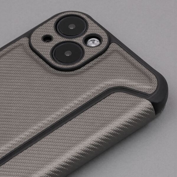 Smart Carbon case for Samsung Galaxy A26 5G silver 5906961968067