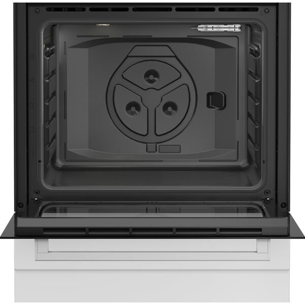 Gas stove with electric oven BEKO FBST62110DW, 60 cm