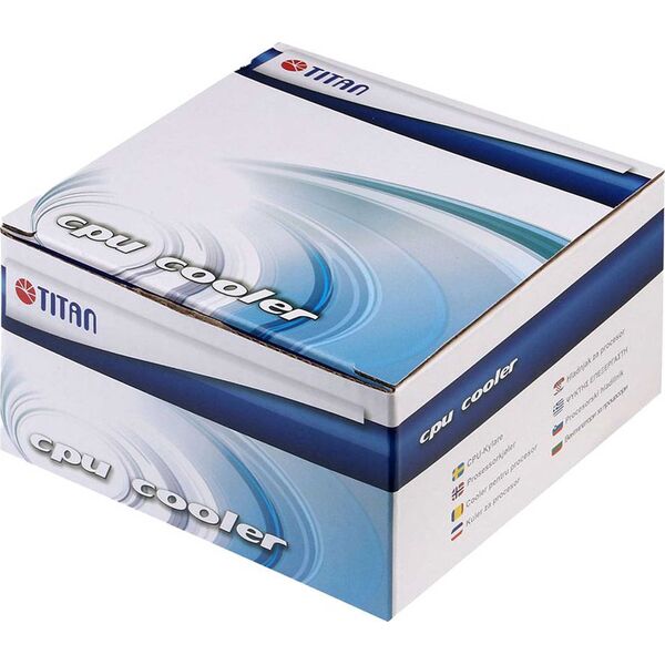 Ψύξη CPU Titan Titan DC-HA21TZ/RPW CPU Cooler για Intel Socket LGA1700, Σχεδιασμός Χαμηλού Προφίλ (95W)