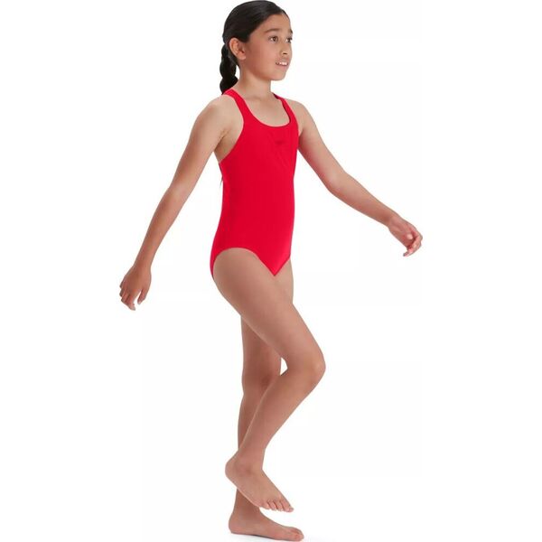Dziecięcy strój kąpielowy Speedo ECO END+ MEDALIST JF fed red rozmiar 9-10