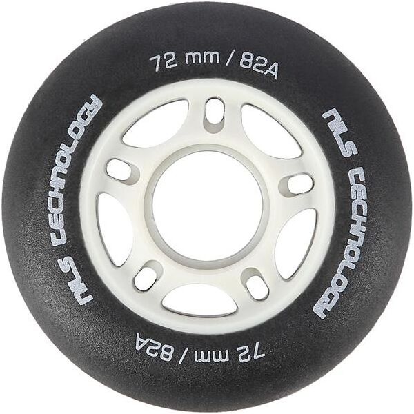 Nils Extreme PU 72x24 82A CZARNE MATOWE KÓŁKA (4 szt.) NILS EXTREME