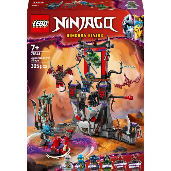 LEGO Ninjago Burzowa wioska Dragonów (71841)